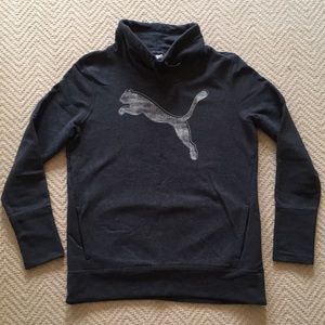 Puma | Tops | Puma Cowl Neck Sweatshirt 